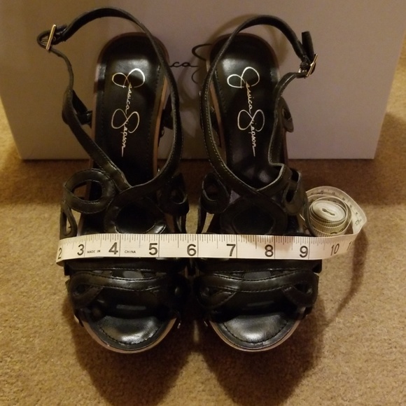 8M Black Platform Sandals. *Hot* NWT - Picture 5 of 5